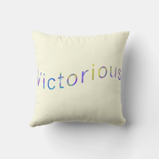 抽象芸術モダンイエスイースター復活クロス クッション (裏面)