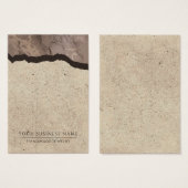 抽象芸術モダンイヤリングディスプレイカード (正面&裏面)