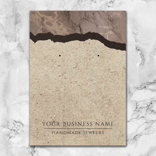 抽象芸術モダンイヤリングディスプレイカード