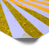 抽象芸術モダンイースタークロスポスターウォールアート ポスター (角)