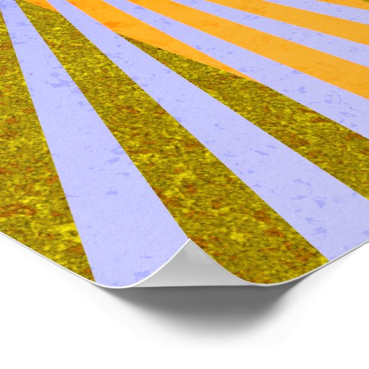 抽象芸術モダンイースタークロスポスターウォールアート ポスター (角)