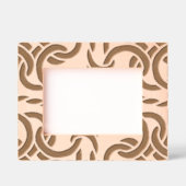 抽象芸術モダンエレガントケルト結び目模様シ男らしック レーザー彫刻フレーム (正面)