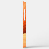 抽象芸術モダンオレンジ赤バニラグラフィックフラクタル Case-Mate iPhoneケース (裏面 / 左)