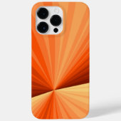 抽象芸術モダンオレンジ赤バニラグラフィックフラクタル Case-Mate iPhoneケース (裏面)