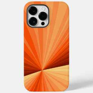 抽象芸術モダンオレンジ赤バニラグラフィックフラクタル Case-Mate iPhone 14 PRO MAXケース