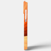 抽象芸術モダンオレンジ赤バニラグラフィックフラクタル Case-Mate iPhoneケース (裏面 / 左)