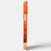 抽象芸術モダンオレンジ赤バニラグラフィックフラクタル Case-Mate iPhoneケース (裏面 / 右)