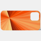 抽象芸術モダンオレンジ赤バニラグラフィックフラクタル Case-Mate iPhoneケース (裏面 (横))