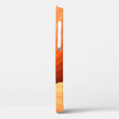 抽象芸術モダンオレンジ赤バニラグラフィックフラクタル Case-Mate iPhoneケース (裏面 / 左)