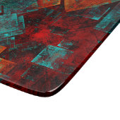 抽象芸術モダンカラフル芸術的型 カッティングボード (角)