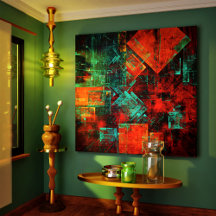 抽象芸術モダンカラフル芸術的型