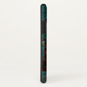 抽象芸術モダンカラフル芸術的型 Case-Mate iPhoneケース (裏面/右)