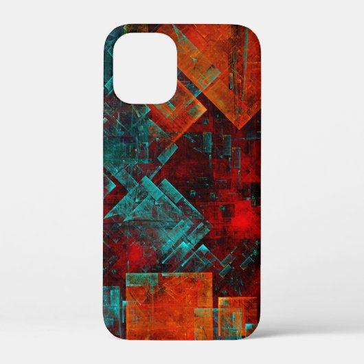 抽象芸術モダンカラフル芸術的型 Case-Mate iPhoneケース (裏面)