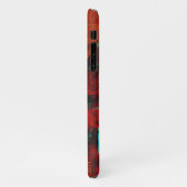 抽象芸術モダンカラフル芸術的型 iPhoneケース (左側)