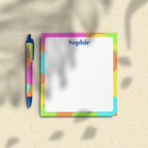 抽象芸術モダンカラフル遠くに名前をカスタムする