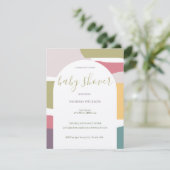 抽象芸術モダンクリーミーな夏のカラースプラッシュ (スタンド正面)