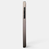 抽象芸術モダングラムシルバーピンク赤面バラ金ゴールド Case-Mate iPhoneケース (裏面/左)