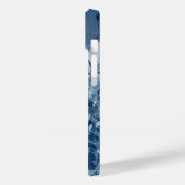 抽象芸術モダンシアノタイプブルー植物学 Case-Mate iPhoneケース (裏面 / 左)