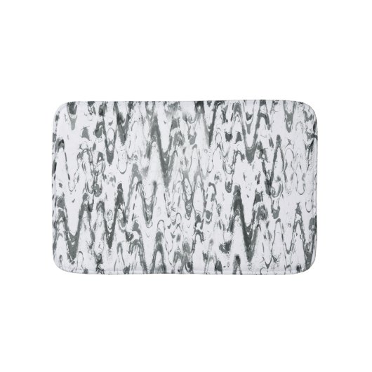 抽象芸術モダンシボロン バスマット (正面)