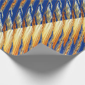 抽象芸術モダンシームレス ラッピングペーパー (角)