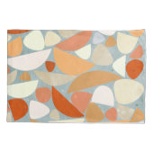 抽象芸術モダンジオメトリアート 枕カバー (裏面-左)