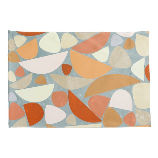 抽象芸術モダンジオメトリアート 枕カバー (裏面-右)