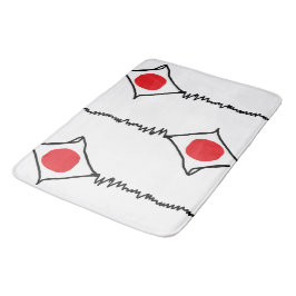 抽象芸術モダンスタイル バスマット