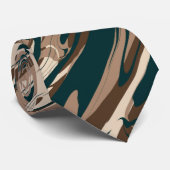 抽象芸術モダンストライプ ネクタイ (ロール)