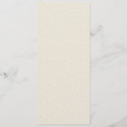 抽象芸術モダンソフトオレンジさびクラフト結婚ズ メニュー (裏面)