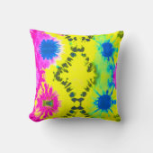 抽象芸術モダンタイ染料 クッション (正面)