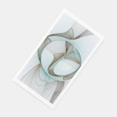 抽象芸術モダンターコイズブラウン金ゴールドエレガンス (コーナー)