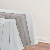 抽象芸術モダンターコイズブラウン金ゴールドエレガンス テーブルクロス (インサイチュ)