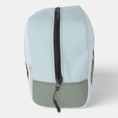 抽象芸術モダンターコイズブラウン金ゴールドエレガンス ドップキット (右)