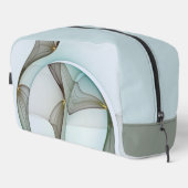 抽象芸術モダンターコイズブラウン金ゴールドエレガンス ドップキット (右コーナー)