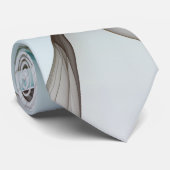 抽象芸術モダンターコイズブラウン金ゴールドエレガンス ネクタイ (ロール)