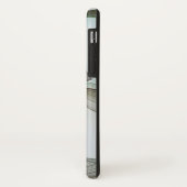 抽象芸術モダンターコイズブラウン金ゴールドエレガンス Case-Mate iPhoneケース (裏面/左)