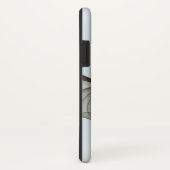 抽象芸術モダンターコイズブラウン金ゴールドエレガンス Case-Mate iPhoneケース (裏面/右)