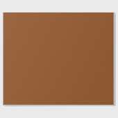 抽象芸術モダンダークブラウンチョコレート ラッピングペーパー (フラット)