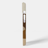 抽象芸術モダンテラコッタシェイプ Case-Mate iPhoneケース (裏面 / 左)