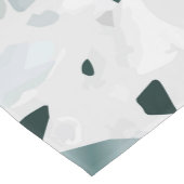 抽象芸術モダンテラゾパターン ショートテーブルランナー (コーナー)