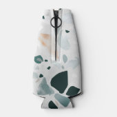 抽象芸術モダンテラゾパターン ボトルクーラー (裏面)