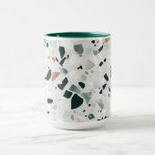 抽象芸術モダンテラゾパターン マグカップ (中央)