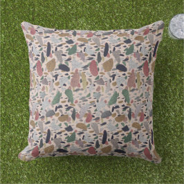 抽象芸術モダンテラ芸術的ッツォスタイルパターン アウトドアクッション