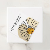 抽象芸術モダンデイジーハニーアピラつるラベル フェイバータグ (インサイチュ)