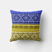 抽象芸術モダンデコ装飾幾何学パッチ クッション (裏面)