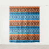 抽象芸術モダンデコ装飾幾何学パッチ タペストリー (正面)