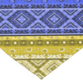 抽象芸術モダンデコ装飾幾何学パッチ テーブルクロス (アングル)