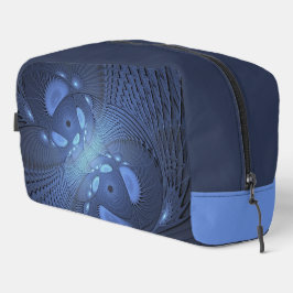 抽象芸術モダントレンディーデュスクブルーフラクタルアート ドップキット