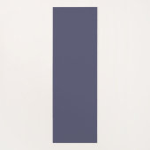 抽象芸術モダントレンディーブルーフラワーフラワーフラクタルアート ヨガマット (裏面)