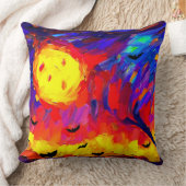 抽象芸術モダンハロウィーンの夜 クッション (ブランケット)